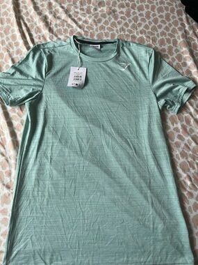 Gymshark Men’s Mint Green Short Sleeve Training Tee